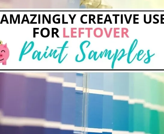 5 creative uses for leftover paint samples