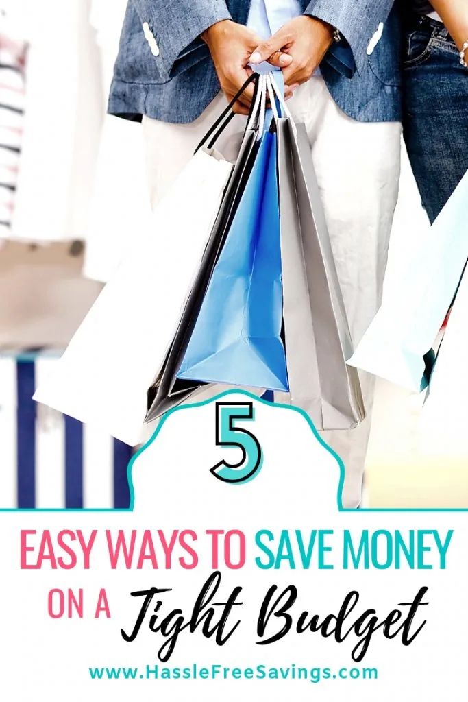 5 easy ways to save money on a tight budget