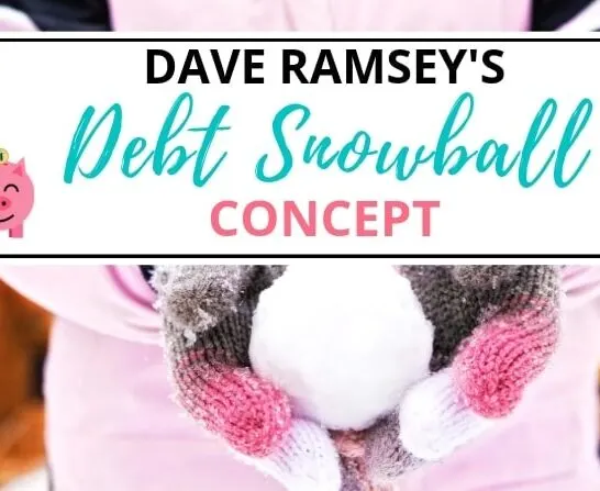 dave ramseys debt snowball concept