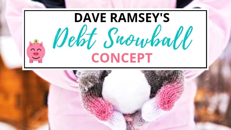 Pay Off Debt: Dave Ramsey Debt Snowball Concept