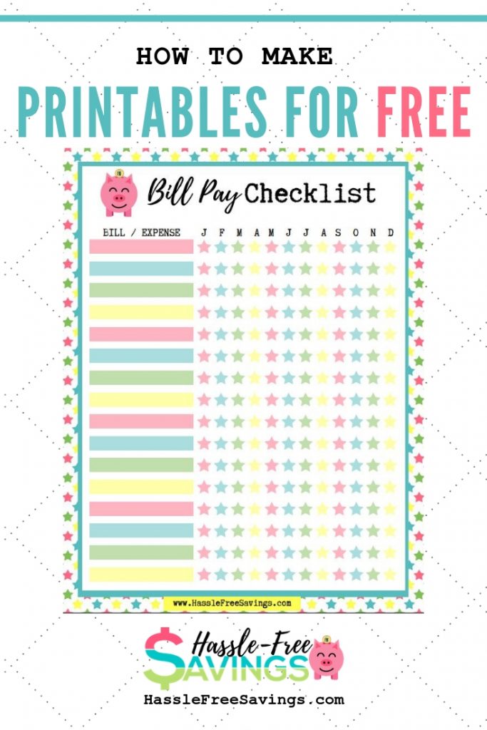 how to create printables for free