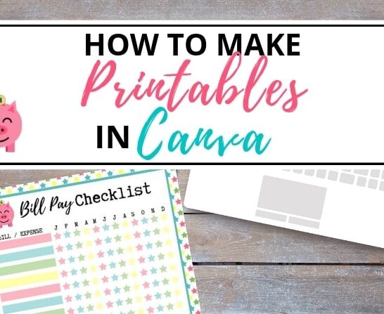 how to make printables in canva
