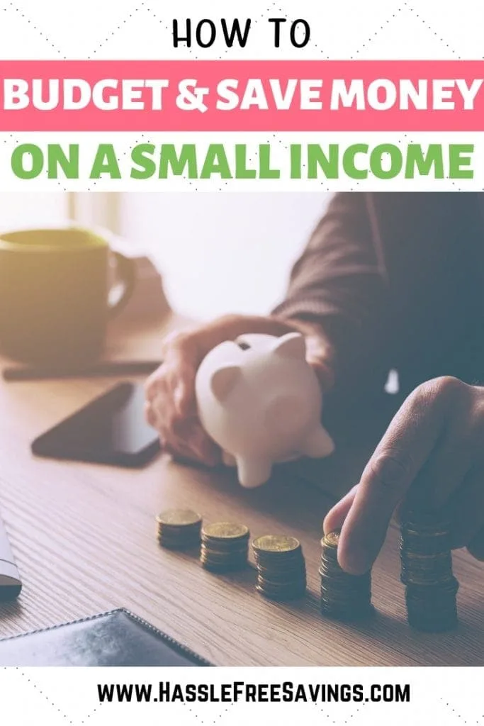 budget and save money on a small income
