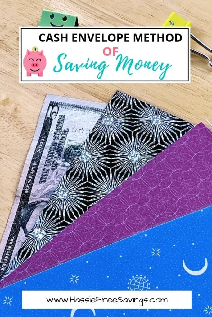 envelope method of saving money