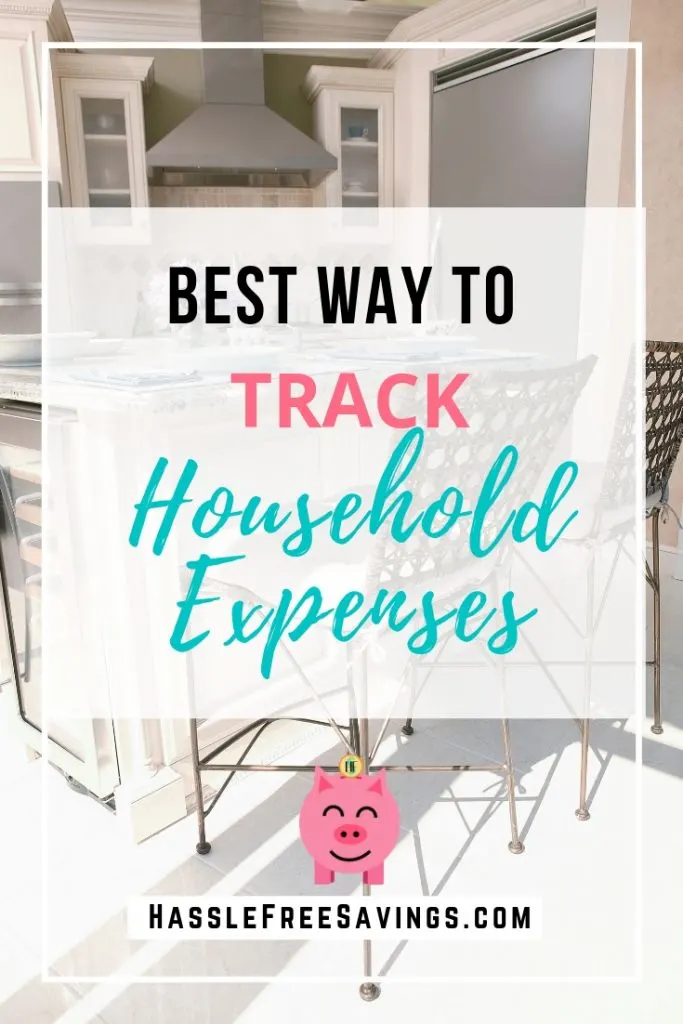 tracking household expenses