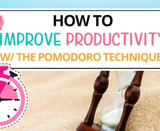 how to improve productivity with the pomodoro technique