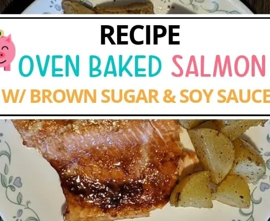 oven baked salmon with brown sugar and soy sauce