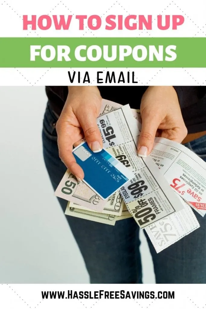 woman holding money and coupons