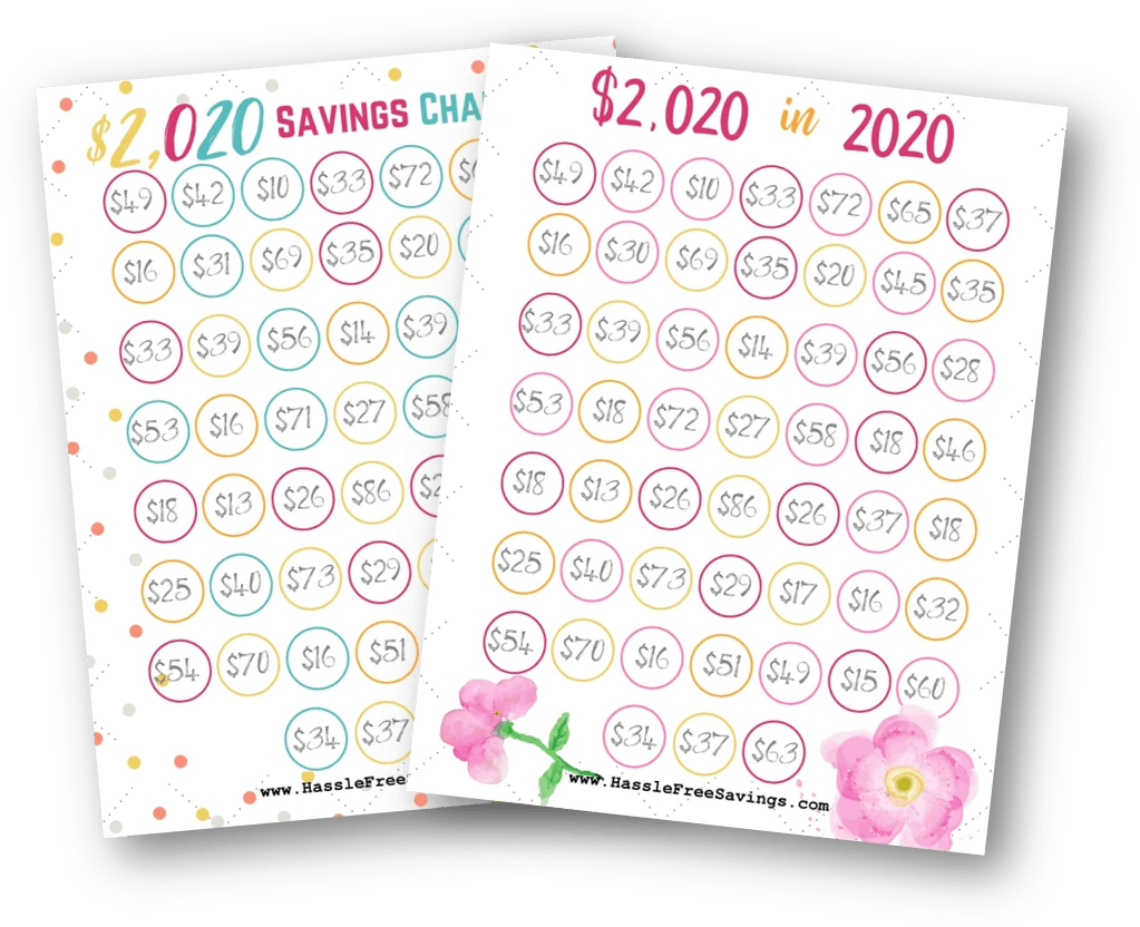 52 week money challenge printable pdf 2022