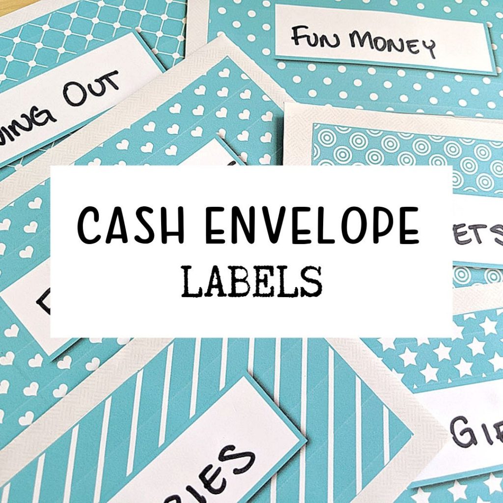 Free Printable Cash Envelope Labels Printable World Holiday