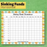 Sinking Funds Explained + Sinking Funds Planner Printables - Hassle ...