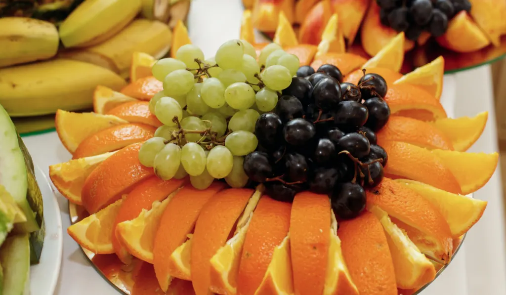 fruit bar table