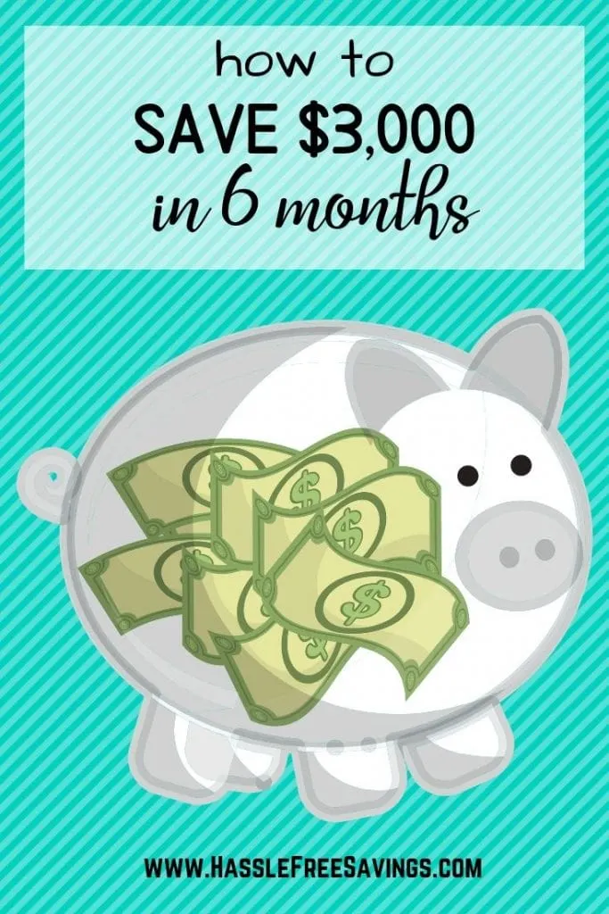 Save Money Challenge, Save 3000 Dollars in 26 Days, Monthly Budget