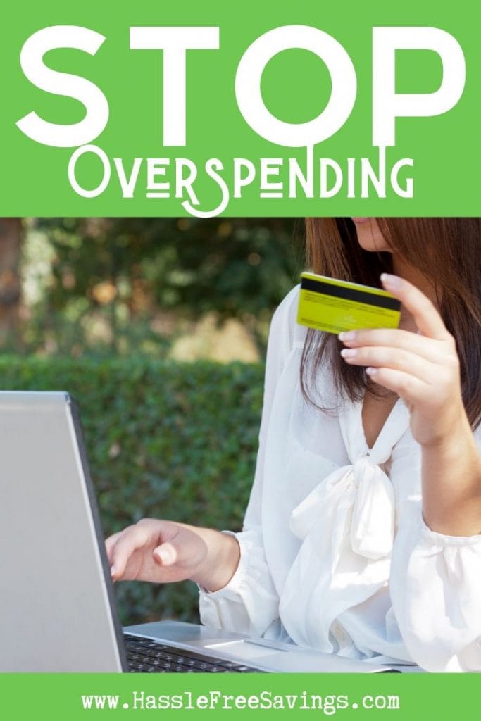 Pinterest Pin - Stop Overspending